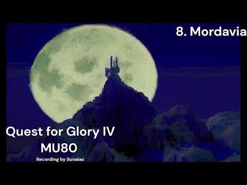 General MIDI - Quest for Glory IV - Shadows of Darkness Full OST, Yamaha MU80