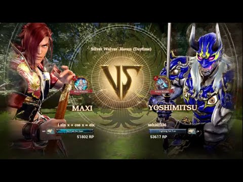 [SCVI] i sin x + cos x = eix (Maxi) vs. ushi41236 (Yoshimitsu) [Ranked Match]