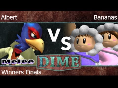 DIME 26 - Albert (Falco) vs Bananas (ICs) Winners Finals - melee