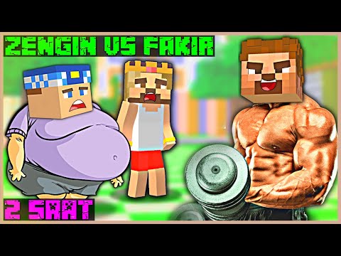 MİNECRAFT ZENGİN VS FAKİR HAYAT FİLMİ! 😂 - Minecraft