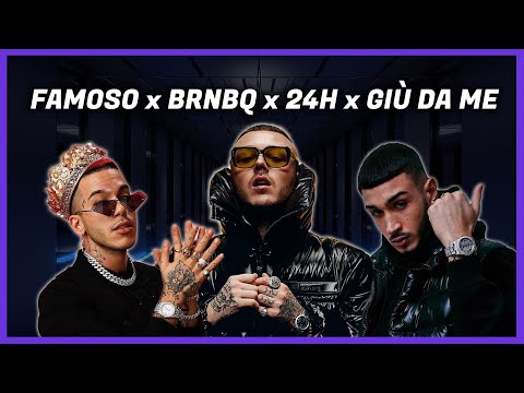Famoso X BRNBQ X 24H X Giù da me - 4 CANZONI SU 1 BEAT 🔥 (Prod. by Sounder)