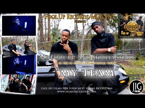 Skrilla Skrill and Mr. Fool Up "My Team" in studio promo video directed by @jigalowceo