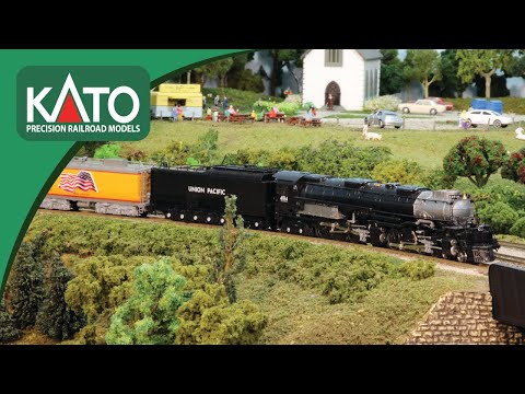 4014 Big Boy UP Excursion Tour N-Scale (KATO USA Monthly Announcement)