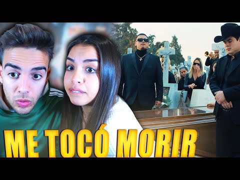 REACCION a FUERZA REGIDA y ALFREDO OLIVAS - ME TOCO MORIR