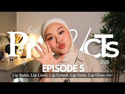 BEST LIP PRODUCTS OF 2025!!! Lip Balm, Lip Cream, Lip Gloss, Lip Liner!