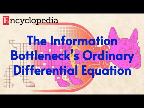 【Entropy】The Information Bottleneck’s Ordinary Differential Equation