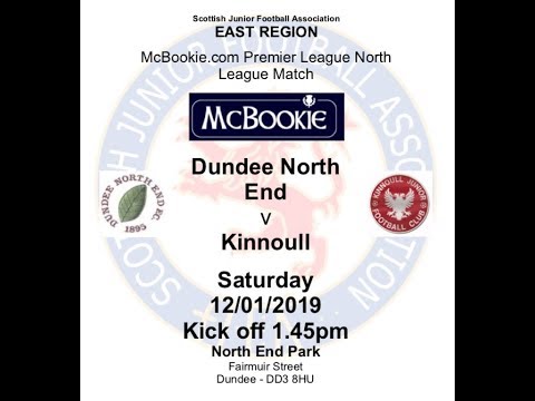 Dundee North End V Kinnoull Highlights 12.01.2019