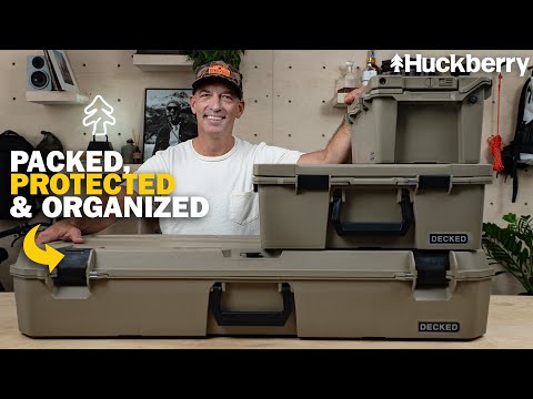 Get Your Sh*t Together | Packing For Your Next Adventure, Simplified | DECKED D-co Case System