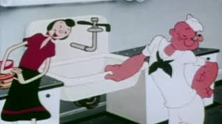 Popeye - Floor Flusher (1954)