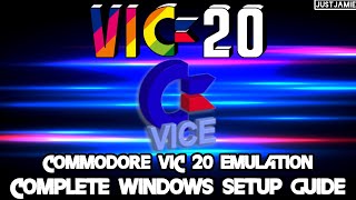 Vice☆Vic 20 Emulation Setup Guide #vic20 #vice #emulator