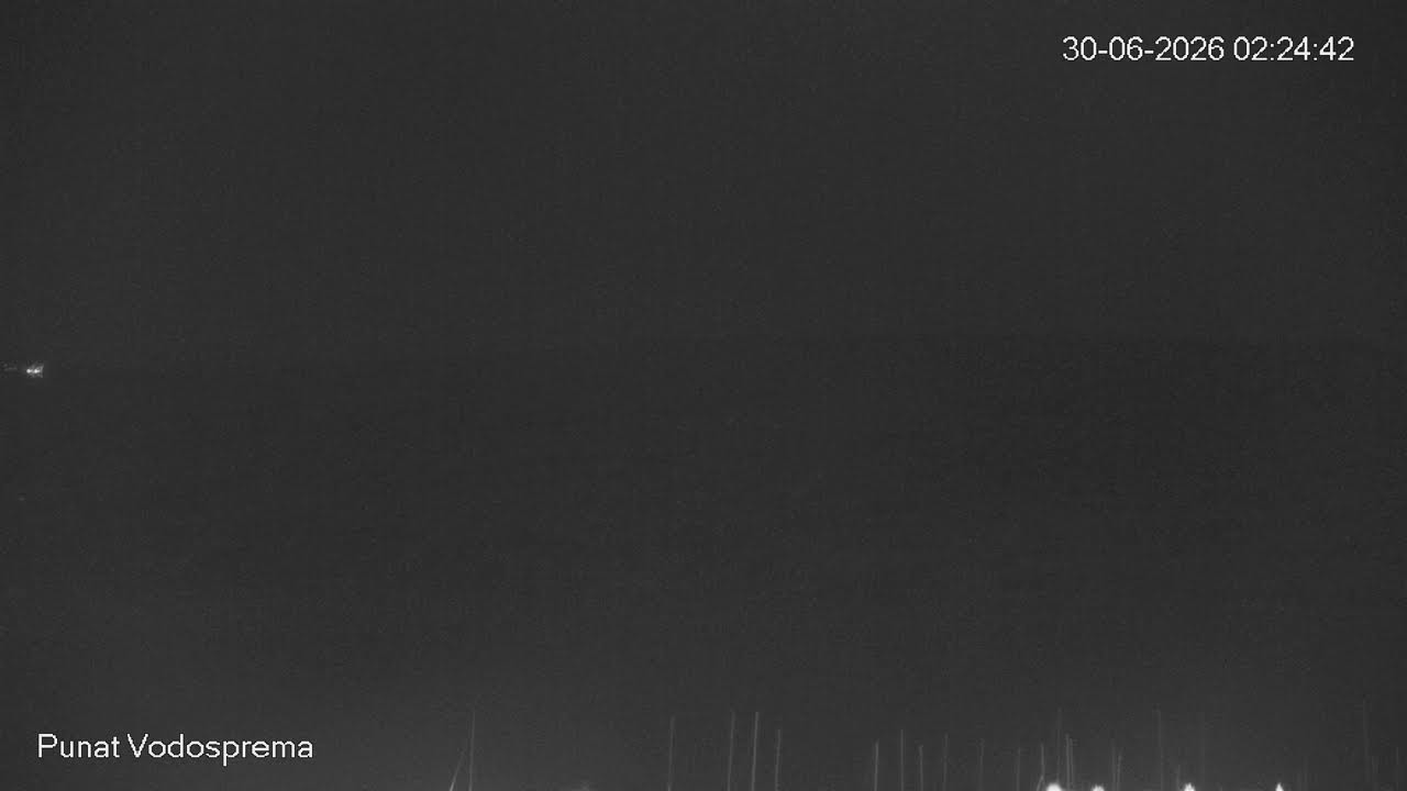 Live webcam view of Panorama de la Bahía de Punat