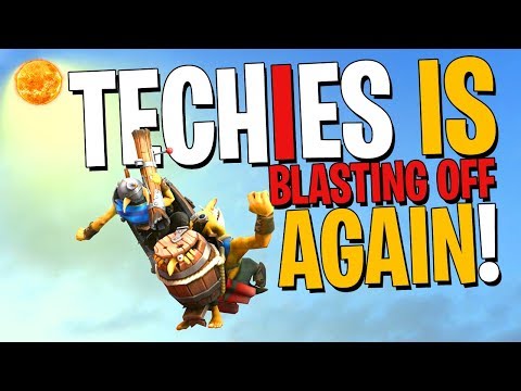 Techies is Blasting Off AGAIN! - DotA 2