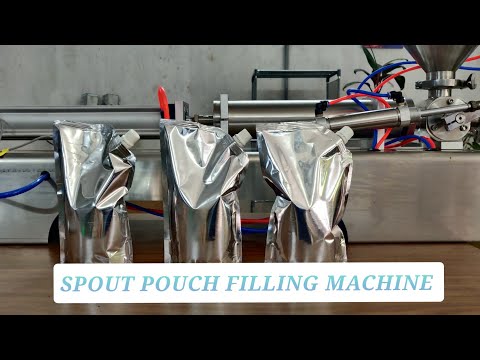 Spout Pouch Filling Machine