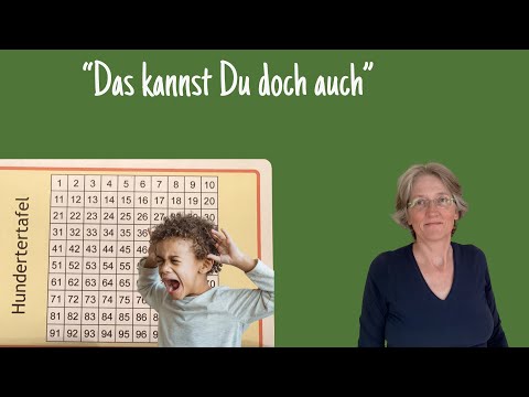 Hilfe! Mein Kind kann die Hundertertafel nicht