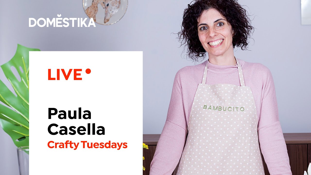 Watch LIVE | Crafty Tuesdays: Cerámica con pasta de secado al aire | Paula Casella Now LIVE | Crafty Tuesdays: Cerámica con pasta de secado al aire | Paula Casella