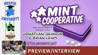 Mint Cooperative Board Game – Preview and Interview at Origins 2019