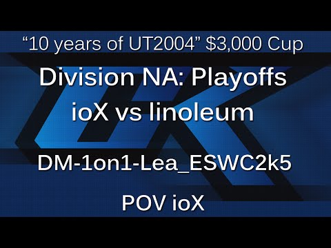 [cK cup #14] ioX vs linoleum - Div NA Playoffs - Lea POV ioX ~ cluex.org
