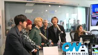 BTS Talk About Their Favorite LA Food | On Air with Ryan Seacrest