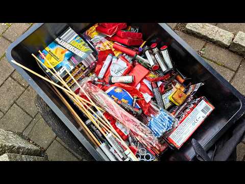 Böllertour mit Bollerwagen am Silvestermittag🔥🧨