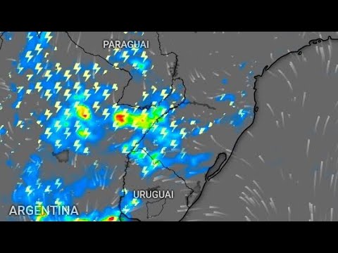 ALERTA DE CHUVA TEMPORAIS GRANIZO EM PARTE DO SUL BRASIL 30/11/2025