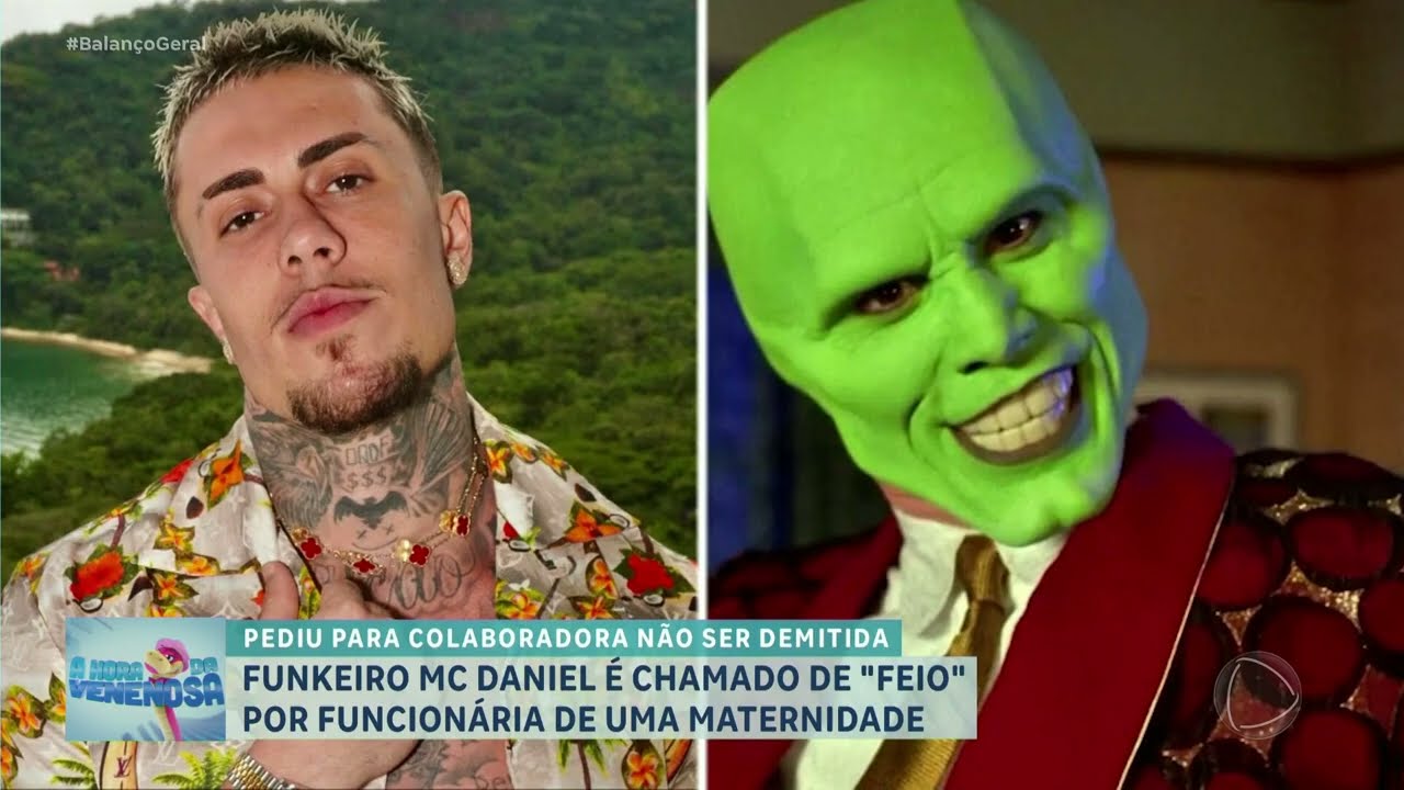 A HORA DA VENENOSA 23.01: Funkeiro MC Daniel é chamado de "feio" por funcionária da maternidade