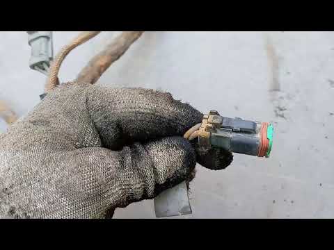 Cat Engine Wiring Harness Remove and Install. How to change a Cat Engine Harness.