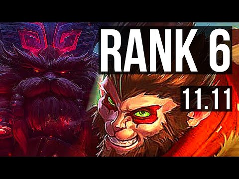 ORNN vs WUKONG (TOP) | Rank 6, 4/2/13 | JP Challenger | v11.11