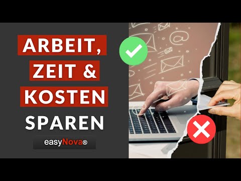 Briefe online versenden mit easyNova digibBrief - einfach Arbeit, Zeit und Portokosten sparen