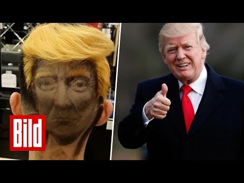 Friseur schneidet dir Trump in den Hinterkopf - Make my hair great again!