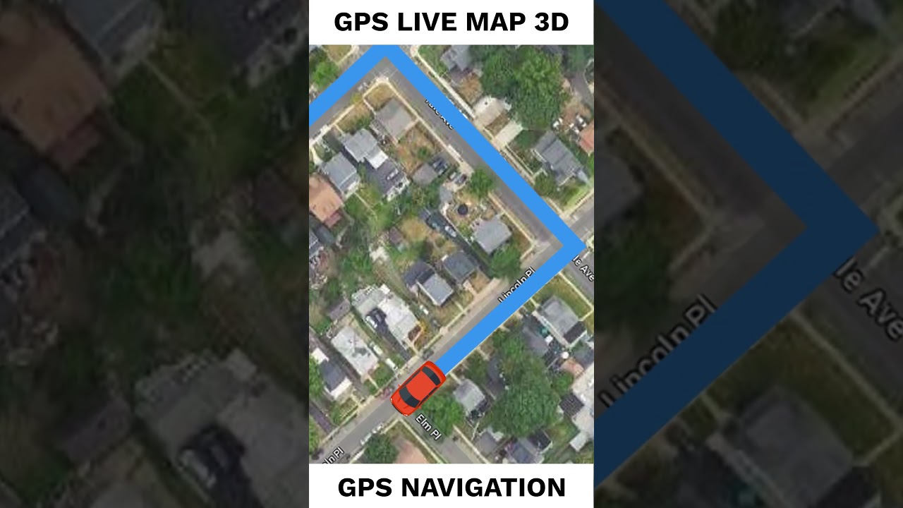 GPS Live Map 3d