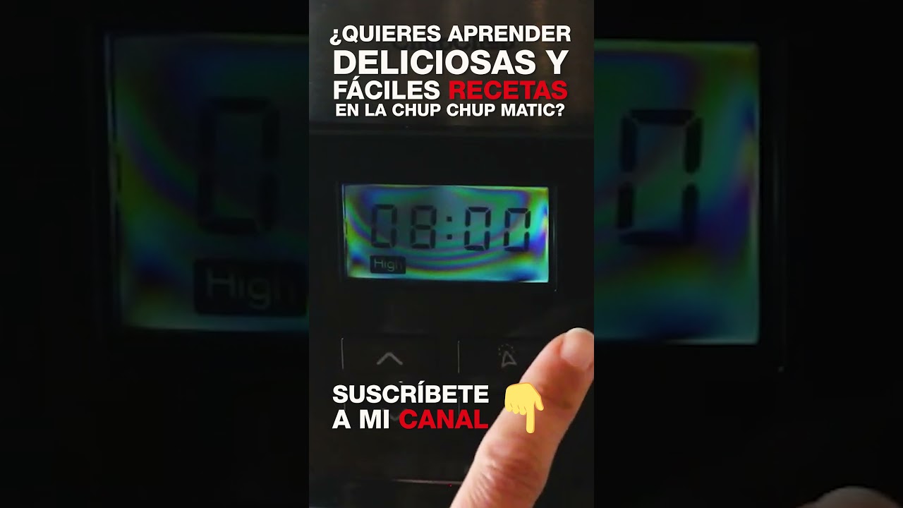 Cómo programar la Chup Chup Matic de Cecotec | Olla cocción Lenta
