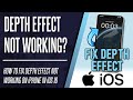 Depth Effect Not Working? How to FIX iOS 16 Depth Effect Won't Enable on iPhone