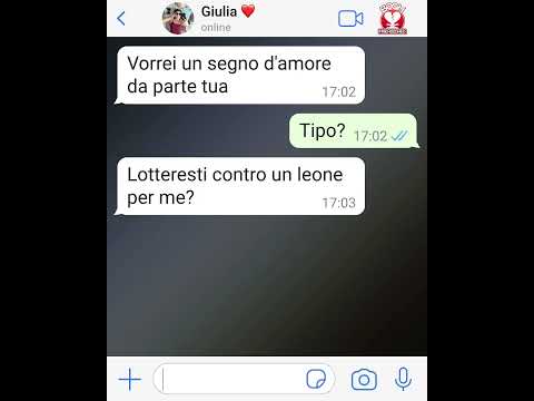 Un segno d'amore. ❤️