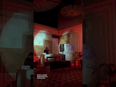 Wall Projection Mapping Nelio dj techno club