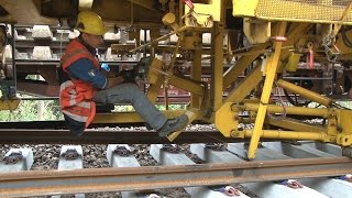 preview picture of video 'Travaux de rénovation de la ligne Laon - Tergnier (24/09/2014)'