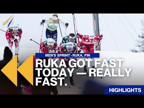 What a race. Ruka Sprint 2025 did NOT disappoint! | Highlights | FIS Cross Country