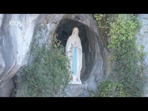 Chapelet du 10 septembre 2022 à Lourdes