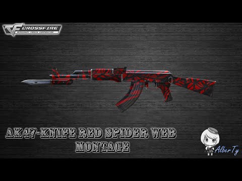[CF NA] AK47-Knife Red Spider Web
