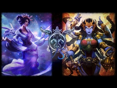 [SMITE] SEASON 3: RANKED DUEL 1v1 - Chang'e vs Kali (Silver II) /w commentary