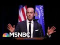 Emails Show Stephen Miller Promoted White Supremacist Content | The Last Word | MSNBC