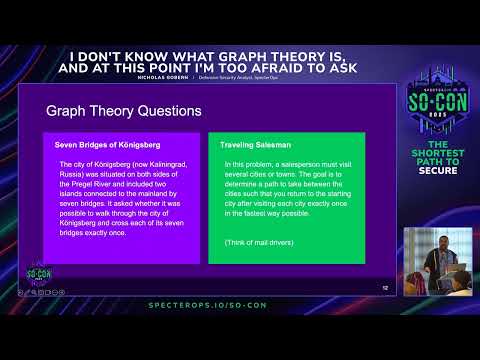 I don't know what graph theory is, and at this point I'm too afraid to ask | SO-CON 2025