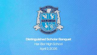 Har-Ber High School | Distinguished Scholar Banquet | April 2, 2026