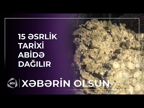 Balakəndə 15 əsrlik tarixi abidə dağılır