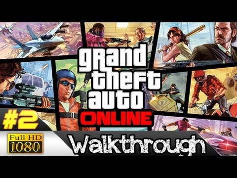 Grand Theft Auto V (GTA 5) Online Gameplay Walkthrough Part 2 Welcoming Party Xbox360 Full HD
