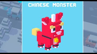 How to Unlock CHINESE MONSTER (Crossy Road)