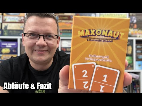 Maxonaut - Schummeln ist erlaubt - Kartenspiel für Bluff Fans von einem kleinen Verlag
