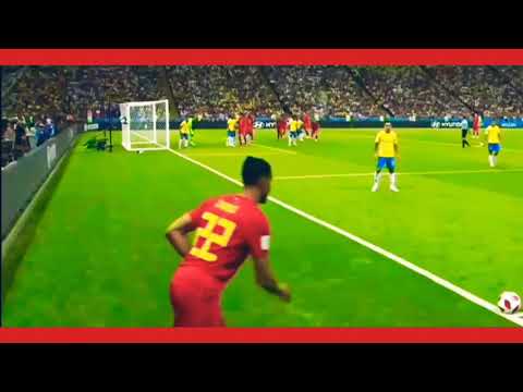 Brazil 0-1 Belgium Fernandinho own goal QF 2018 FIFA World Cup will be happened All European semi-F