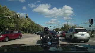 Oswego to Chicago I-88/I-294/I-90 Highways (No Talk, No Music) 4K POV ASMR