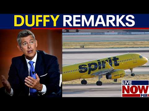 WATCH: Spirit shutdown: Duffy details airline closure