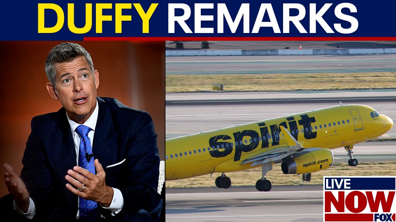 WATCH: Spirit shutdown: Duffy details airline closure